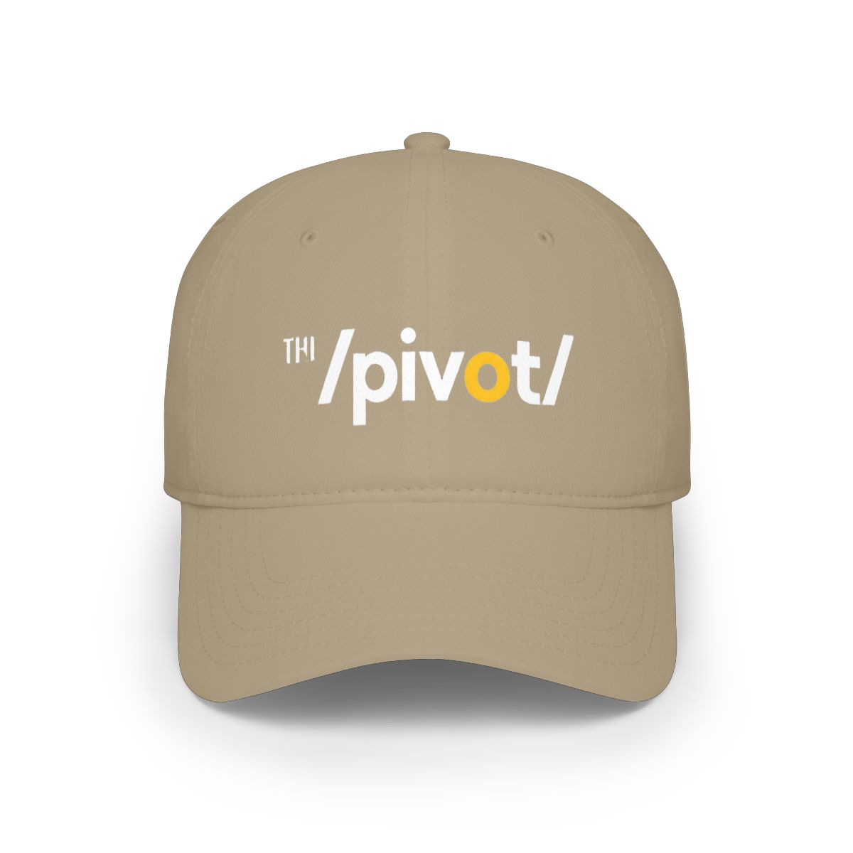 Garment Dyed Chino Twill Cap - Desert | The Pivot - alternate angle 3, merchandise