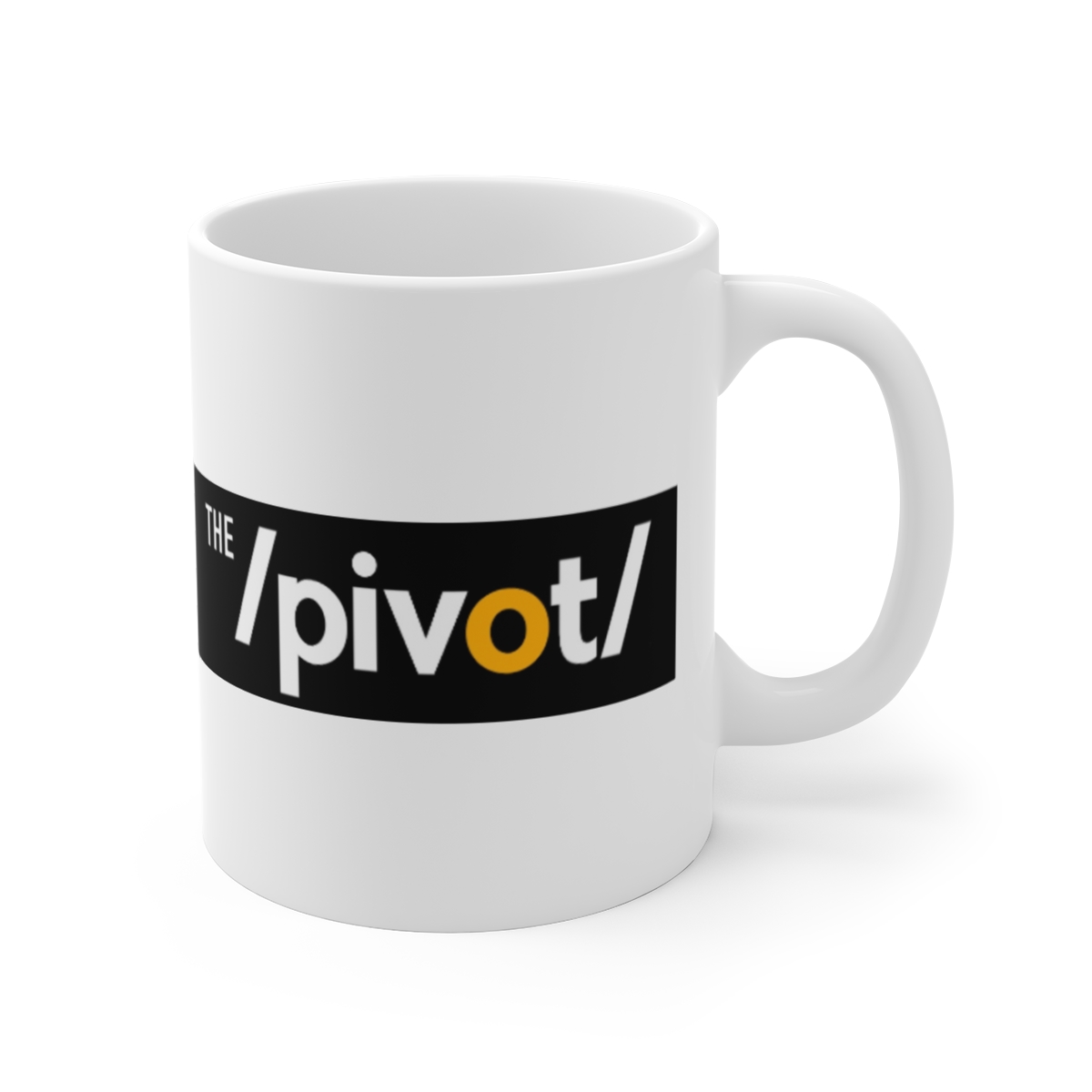 The Pivot White Mug
