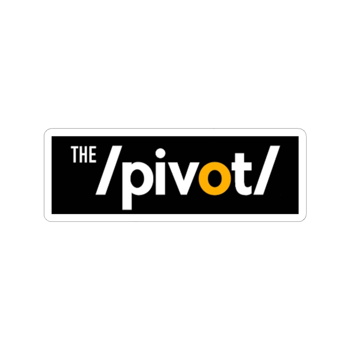 The Pivot Sticker - alternate angle 2, merchandise