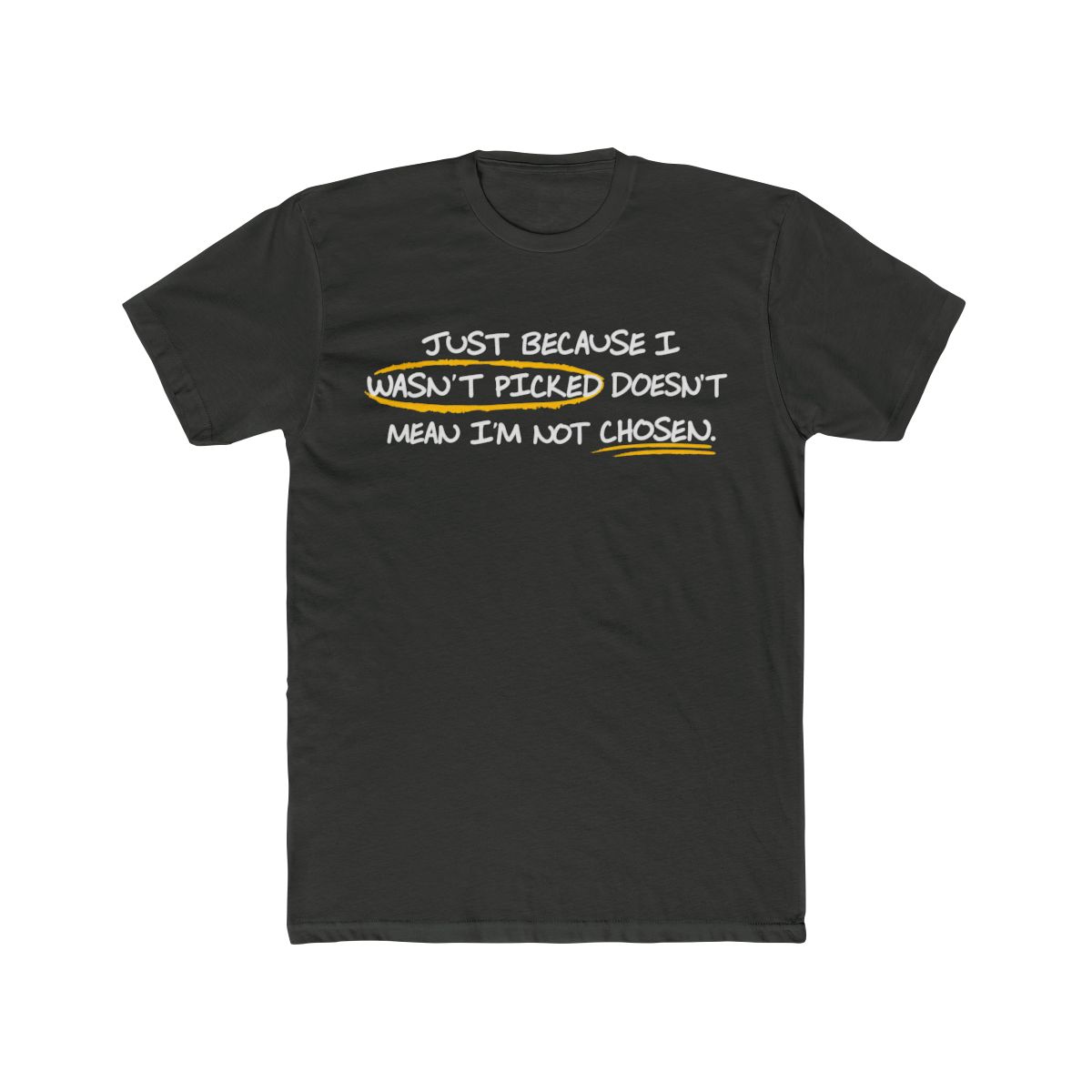 Pivot Undrafted Black Tee - alternate angle 5, merchandise