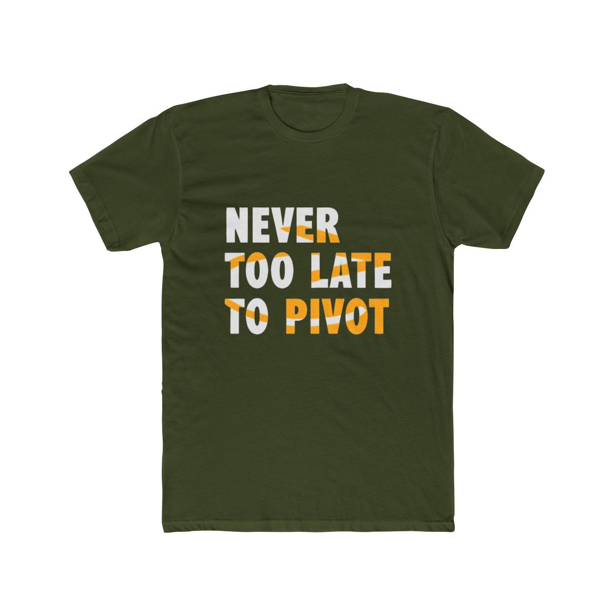 Never Too Late to Pivot Urban Heavyweight Tee-Block - alternate angle 5, merchandise