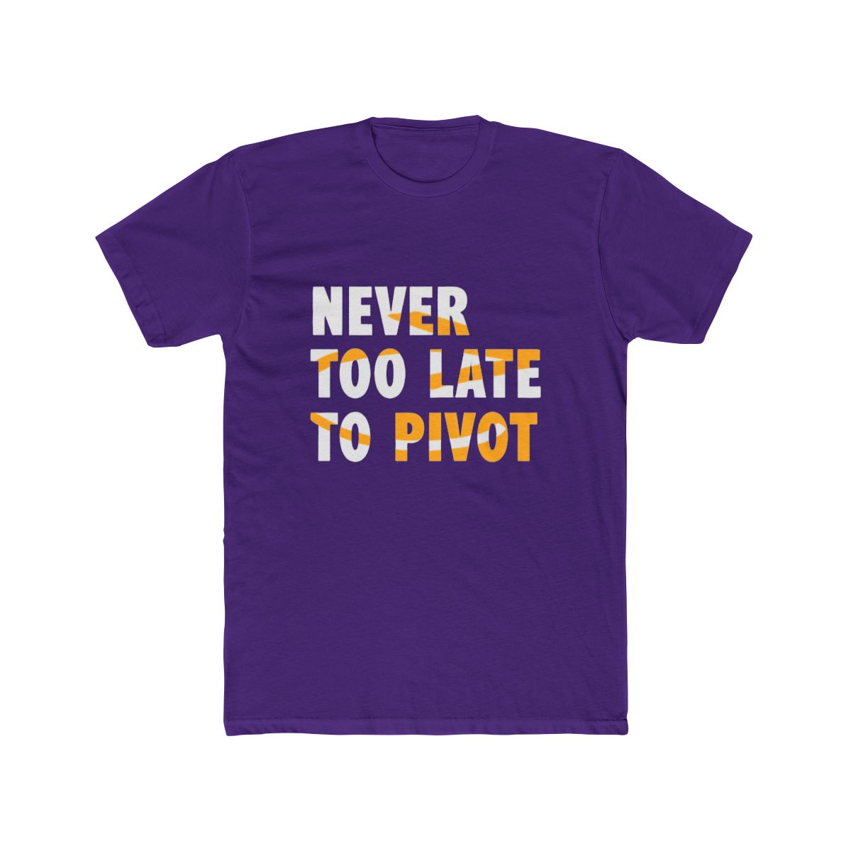 Never Too Late to Pivot Urban Heavyweight Tee-Block - Official T-Shirts merchandise
