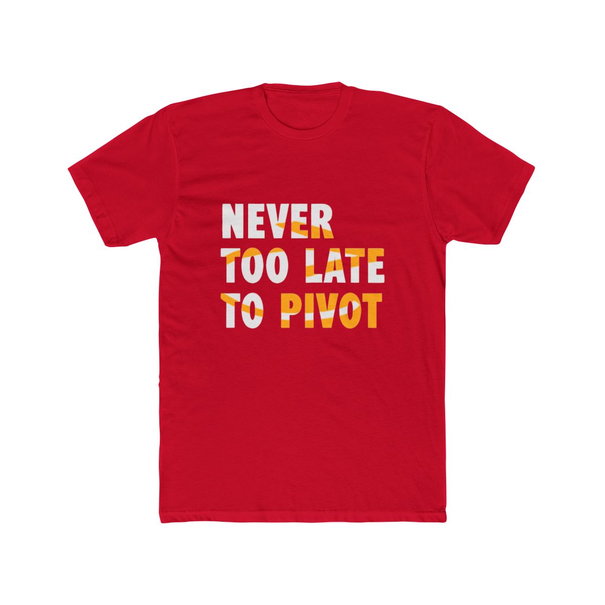 Never Too Late to Pivot Urban Heavyweight Tee-Block - alternate angle 3, merchandise