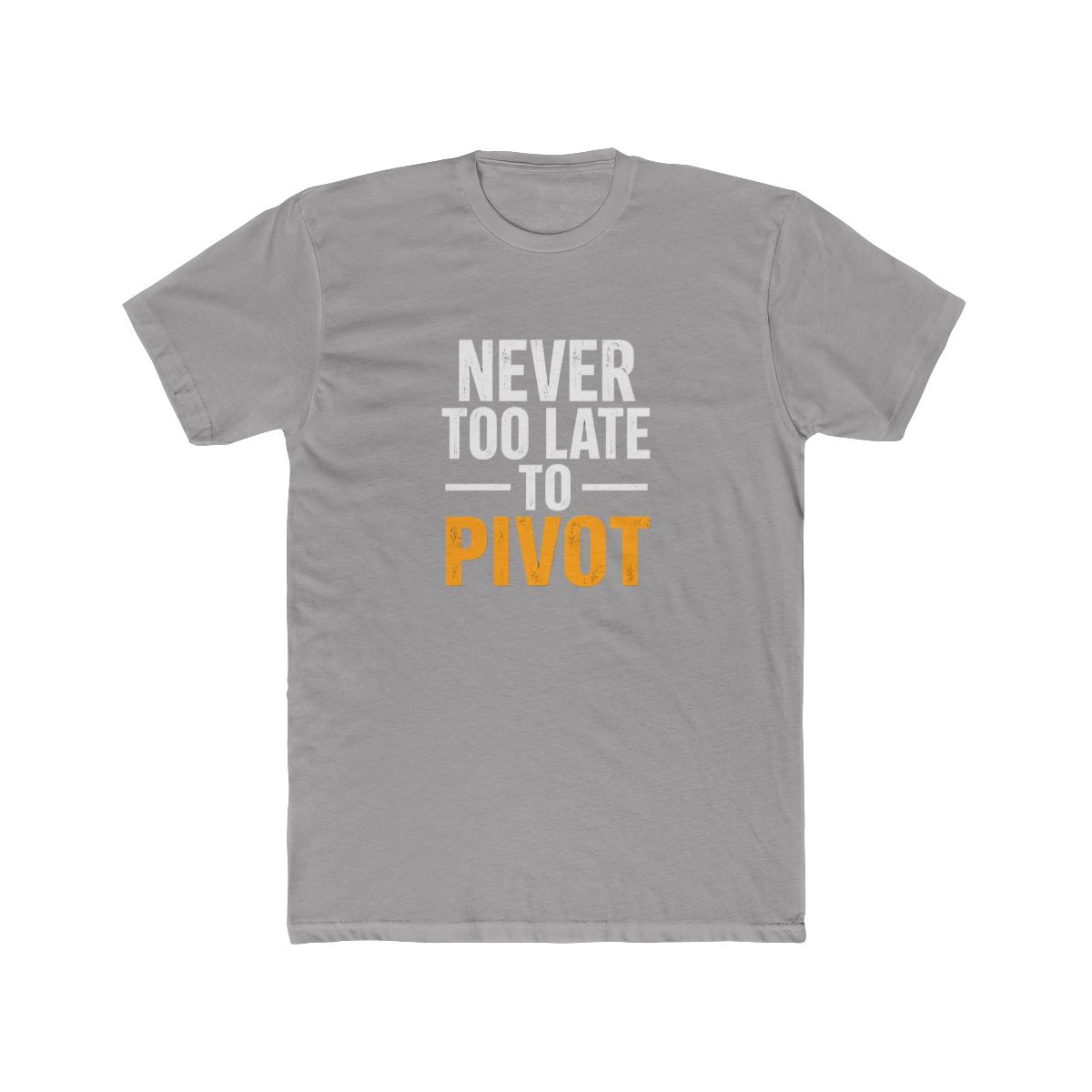 Never Too Late to Pivot Urban Heavyweight Tee-Horizontal - alternate angle 4, merchandise