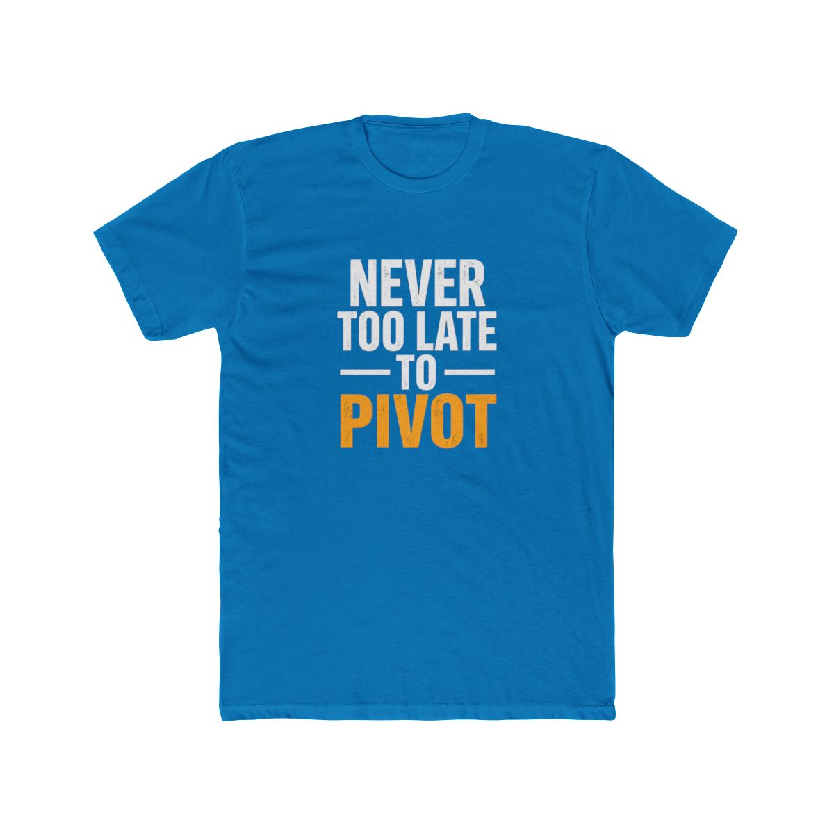 Never Too Late to Pivot Urban Heavyweight Tee-Horizontal - alternate angle 3, merchandise